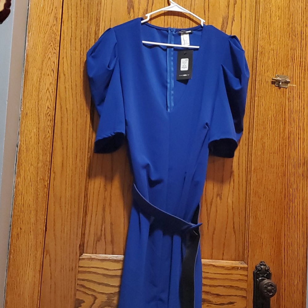 Royal blue dress 👗